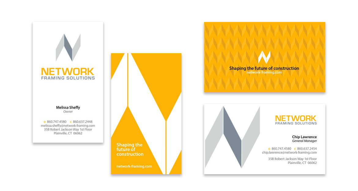 Network Framing Solutions Business Cards