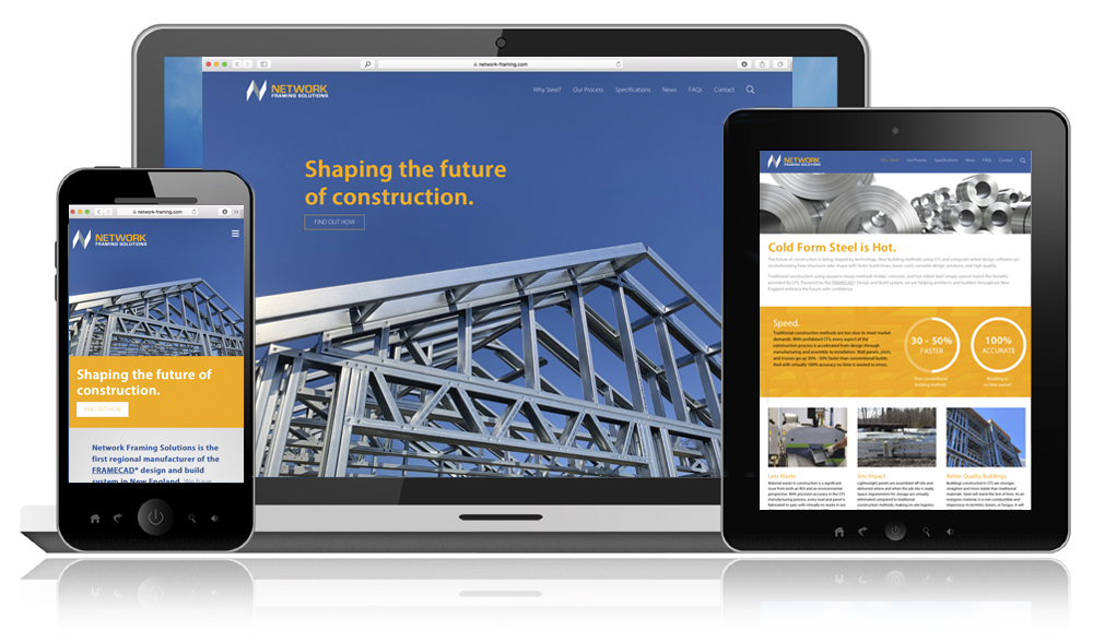 Network Framing Solutions Website
